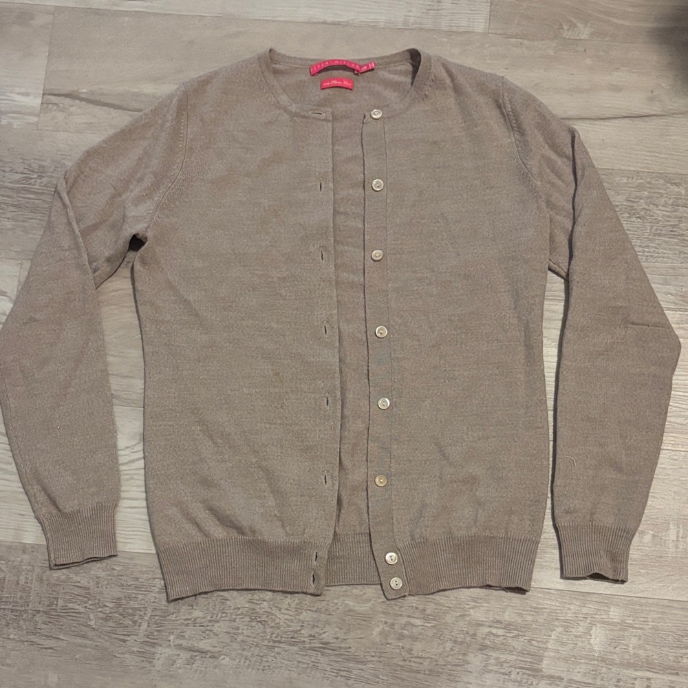 Women’s Brown Cardigan Sweater